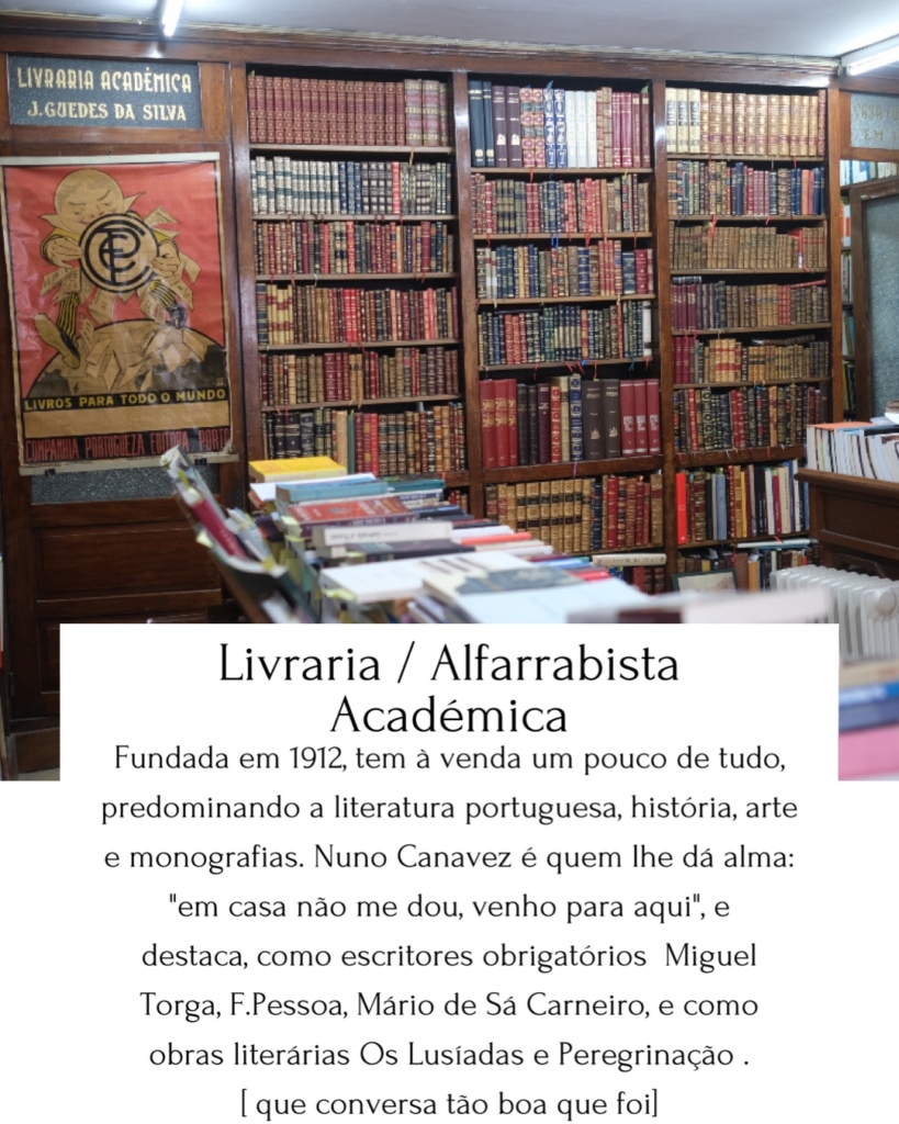 As Livrarias e Alfarrabistas do Porto