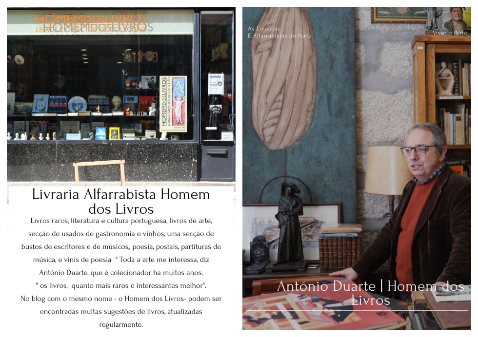 As livrarias e alfarrabistas do Porto