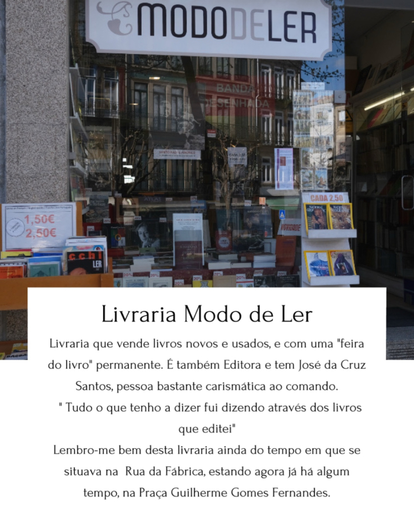 As livrarias e Alfarrabistas do Porto