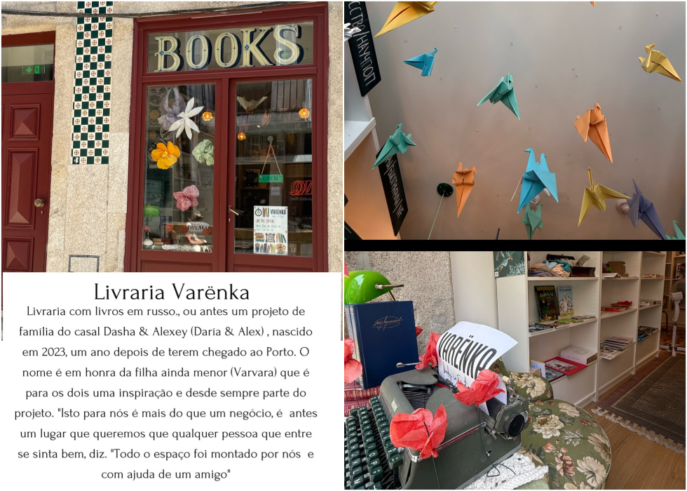 as livrarias e alfarrabistas do Porto