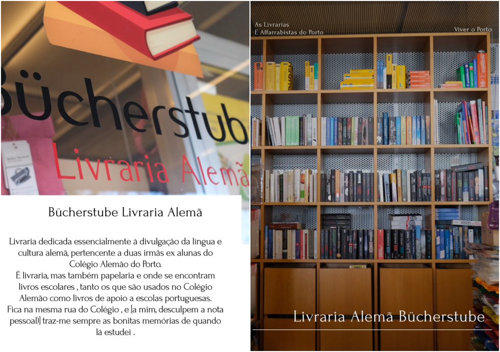 as livrarias e alfarrabistas do Porto