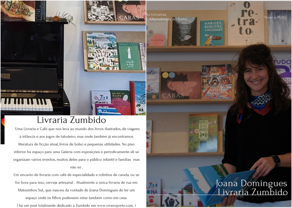 as livrarias e alfarrabistas do Porto