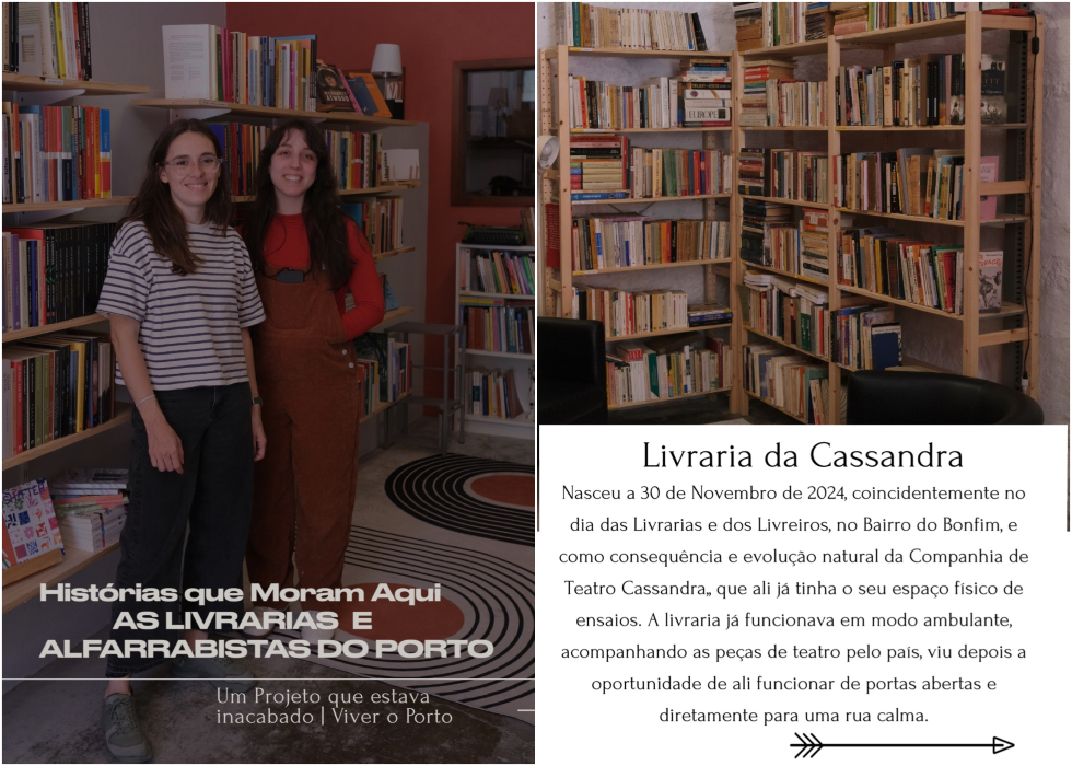 as livrarias e alfarrabistas do Porto