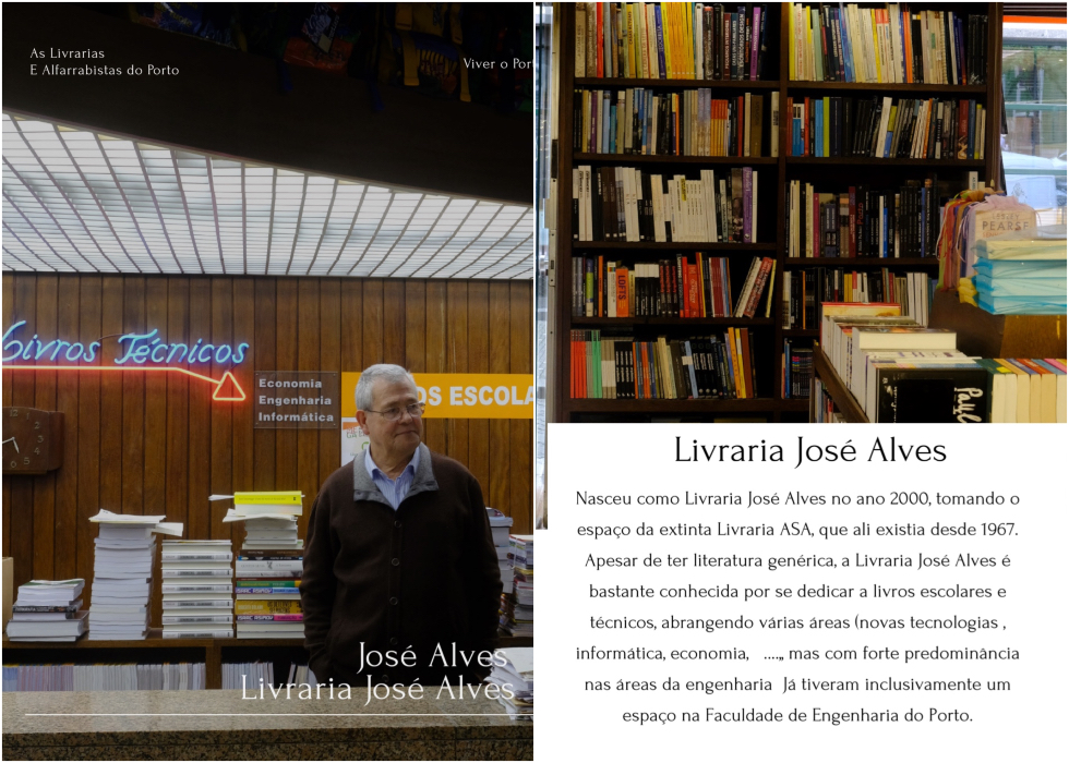 as livrarias e alfarrabistas do Porto