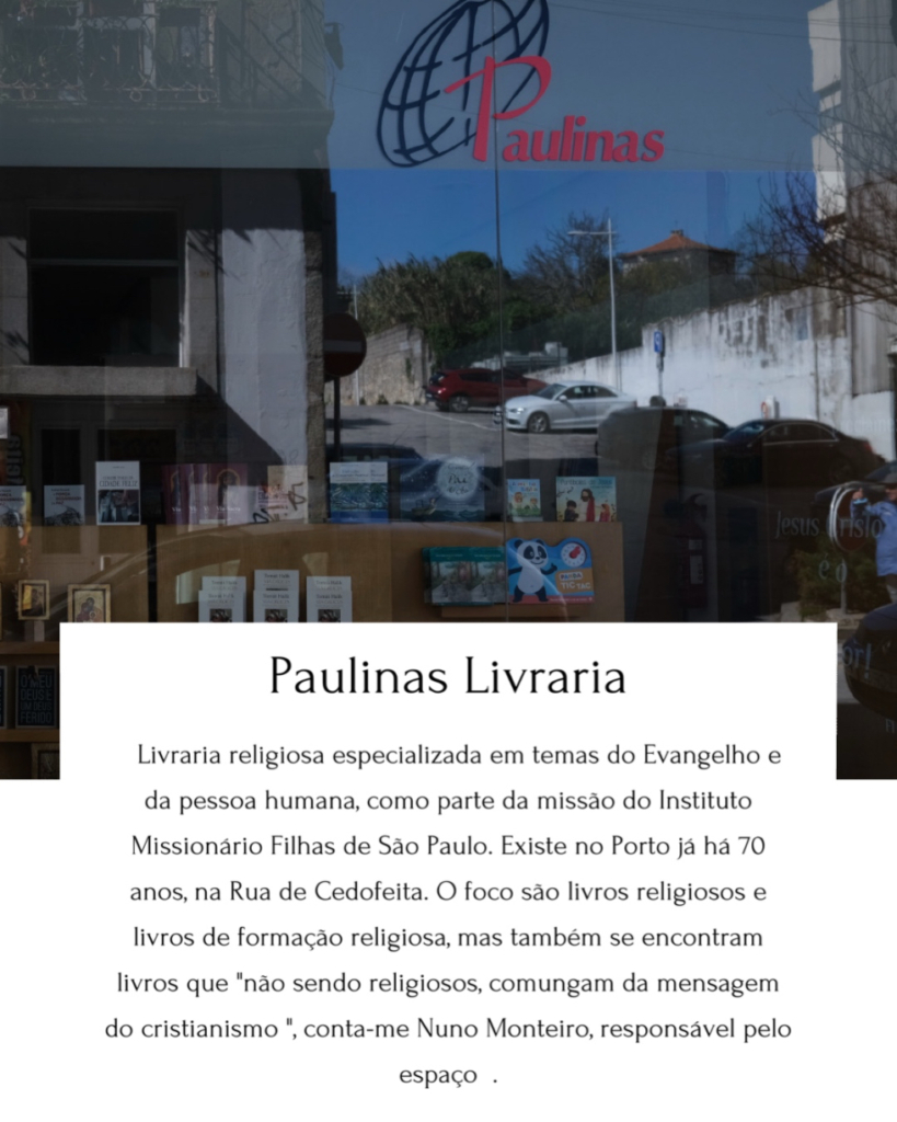 as livrarias e alfarrabistas do Porto
